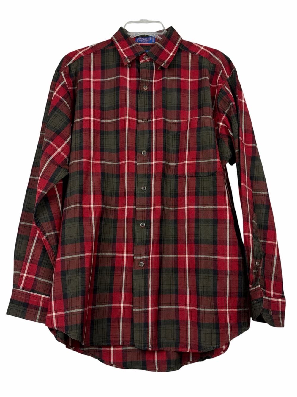 Pendleton Wool Plaid Button Men’s Shirt